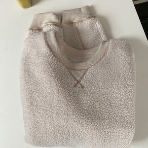 American eagle Sherpa crew neck